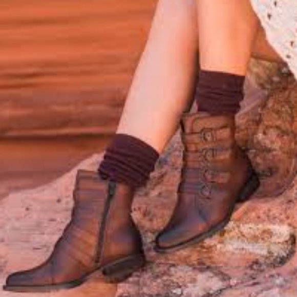 Born Shoes - Born Buckle Booties